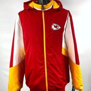 Kansas City Chiefs Starter NFL Pro Player Hooded Jacket  L XL 2X